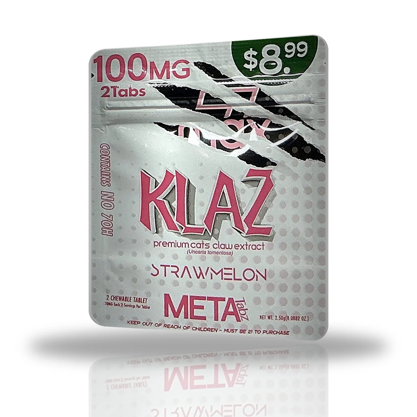 3d Klaz100 Strawmelon 2ct