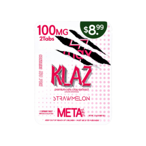 7max klaz cats claw prop blend tablets strawmelon 100mg 2ct 50mg tab