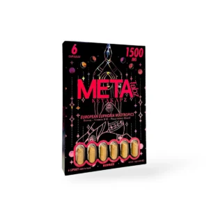 meta tabz ketakapz european euphoria nootropic berries 1500mg capsules 6ct 42672