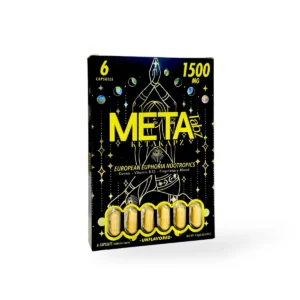 meta tabz ketakapz european euphoria nootropic unflavored 1500mg capsules 6ct 37373