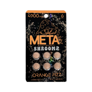 meta tabz nootropic shroomz orange 4900mg 6ct 816 5mg tab