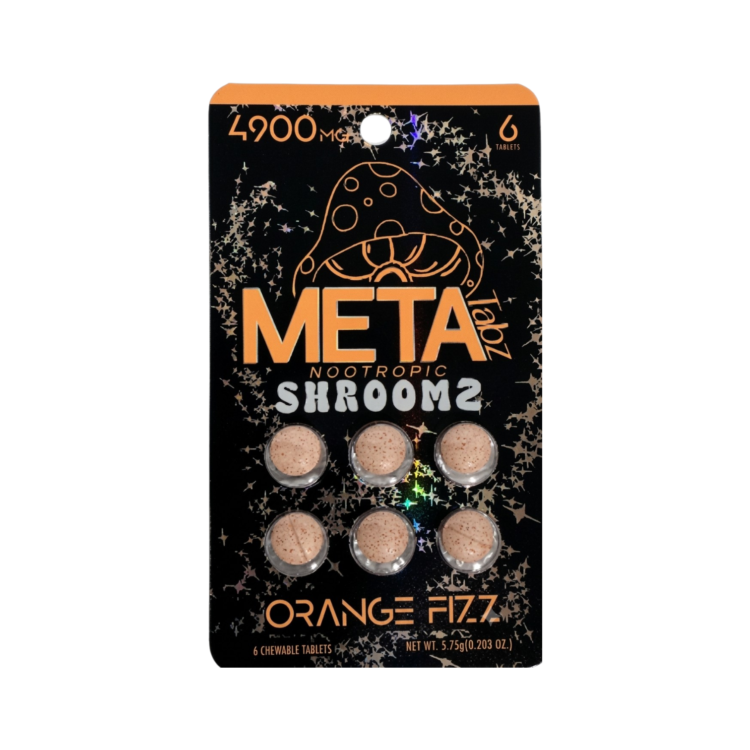 meta tabz nootropic shroomz orange 4900mg 6ct 816 5mg tab meta tabz nootropic shroomz orange 4900mg 6ct 816 5mg tab