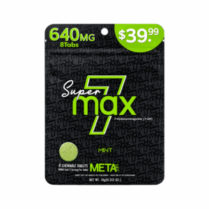 meta tabz super 7max 7oh kratom extract tablet mint 6400mg 8ct 80mg tab 300x300